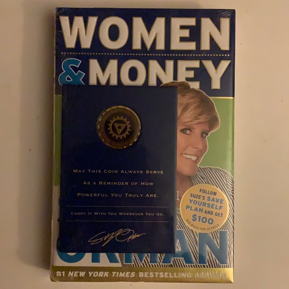 Suze Orman Book Finance Advice Women & Money Hardcover Sealed with bonus gift - Picture 2 of 7